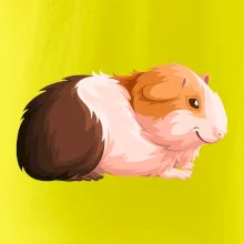 Morče - kreslené z boku