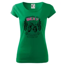 Nesnáším být sexy - motorkářka (motorka)