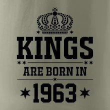 Kings are born in 1963