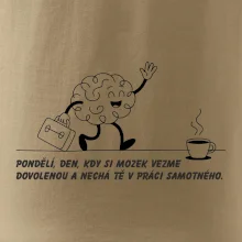 Pondělí, den, kdy si mozek vezme dovolenou