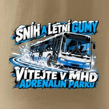 Sníh a letní gumy MHD adrenalin park