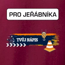 Stavba - vlastní nápis - jeřábník