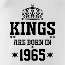 Kings are born in 1965