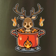 Hrnec s jelenem