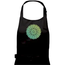 Mandala zelenožlutá Mandala zelenožlutá