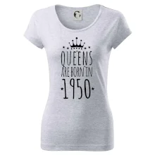 Queens are born in 1950