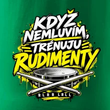 Když nemluvím trénuju rudimenty - bubenické paličky