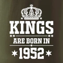Kings are born in 1952