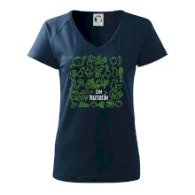 Jsem vegetarián - zelenina ve čtverci