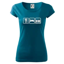 Eat sleep piano v řadě