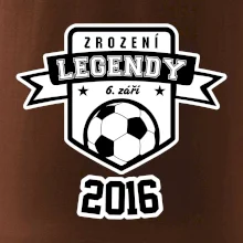 Zrození fotbalové legendy - tvůj den a rok narození