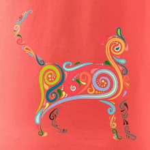 Kočka barevné křivky