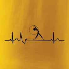 EKG moderní gymnastika obruč