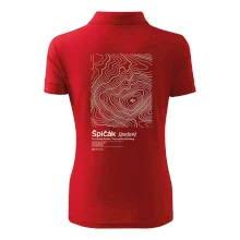 Špičák - vrstevnice v obdélníku