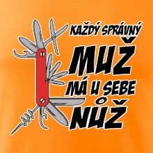 Každý správný muž, má u sebe nůž