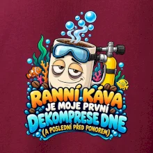 Ranní káva před ponorem