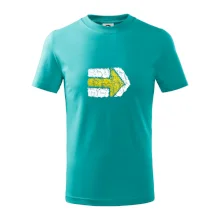 Párová turistická značka žlutá