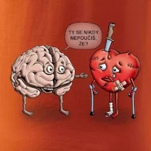 Mozek a srdce - poučení (Hana-creative)