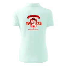 Narozena v Československu - Přelepený znak 1973