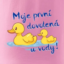 Moje první dovolená u vody - kluk