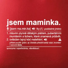 Jsem maminka. Mluvím plynně dětským pláčem bíle