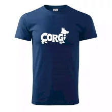 Corgi nápis v těle Corgi nápis v těle