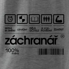 Čárový kód záchranář Čárový kód záchranář
