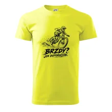 Brzdy jen doporučení - biker v zatáčce