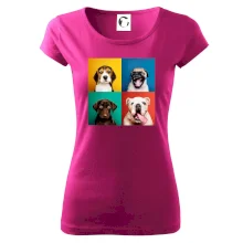 Psi štěňata koláž