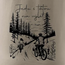 Cyklistika  - Jedu s tátou na výlet - Táta a dcera
