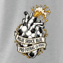 Moje srdce bije pro fotbal a pivo