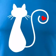 Zamilovaná kočka ocásek