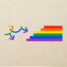 Gay symbol duha