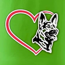 Německý ovčák v srdci