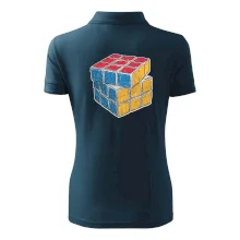 Rubikova kostka kreslená