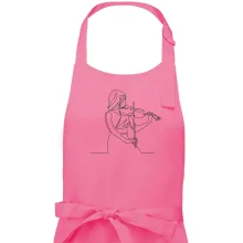 Houslistka jedním tahem