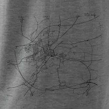 Černobílá mapa Cerhovice 267 61