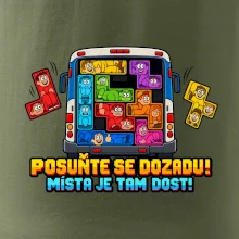 Posuňte se dozadu místa je tam dost