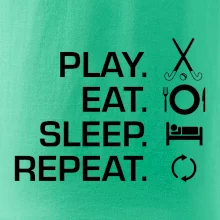 Play eat sleep repeat pozemní hokej
