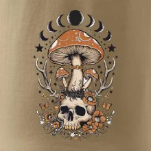 Goblincore magical mushroom