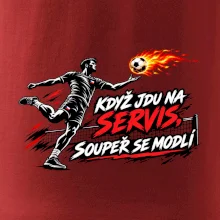 Nohejbalový pekelný servis