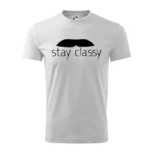 Stay Classy - mustache