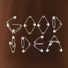 Good Idea nápis zavírací špendlík