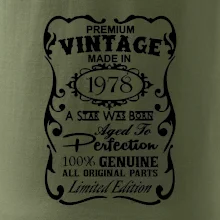 Vintage Etiketa - 1978