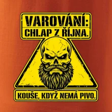 Varování chlap z října kouše když nemá pivo