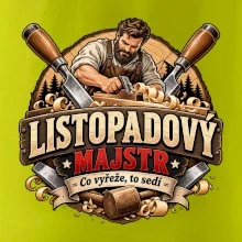 Listopadový truhlář mistr dřeva a hoblíku