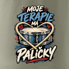 Moje terapie má paličky - srdce bubeníka