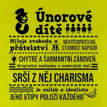 Narozeniny únor