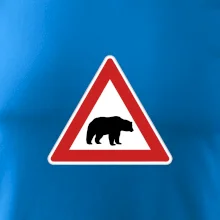 Dopravní značka - Pozor lední medvěd