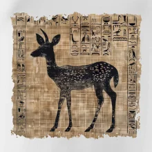 Egyptské hieroglyfy srnka